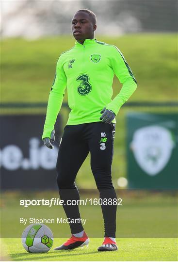 Republic of Ireland Training Session & Press Conference