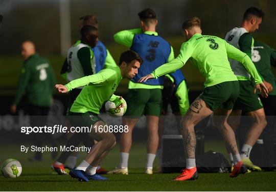 Republic of Ireland Training Session & Press Conference Republic of Ireland Training Session & Press Conference