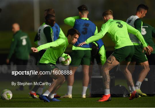 Republic of Ireland Training Session & Press Conference