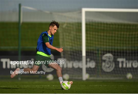 Republic of Ireland Training Session & Press Conference