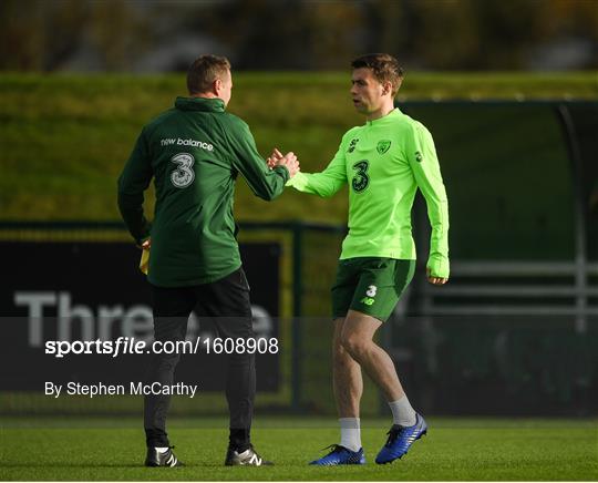 Republic of Ireland Training Session & Press Conference Republic of Ireland Training Session & Press Conference