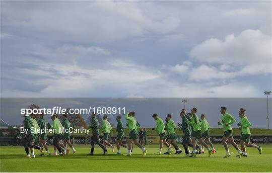 Republic of Ireland Training Session & Press Conference