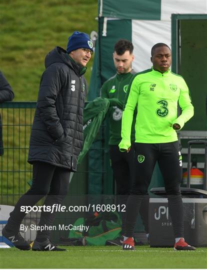 Republic of Ireland Training Session & Press Conference