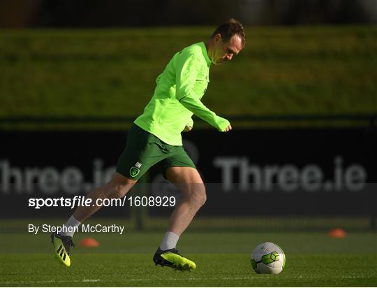 Republic of Ireland Training Session & Press Conference