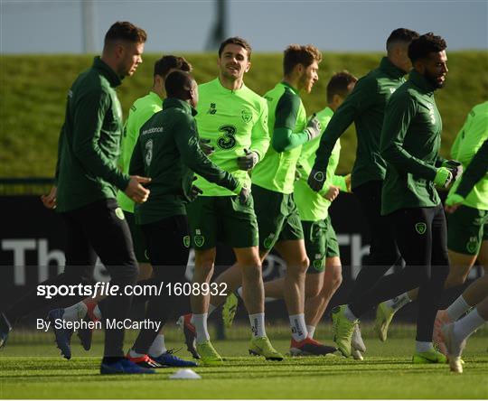 Republic of Ireland Training Session & Press Conference