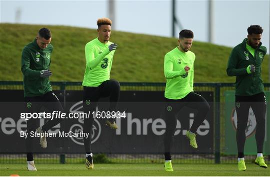 Republic of Ireland Training Session & Press Conference