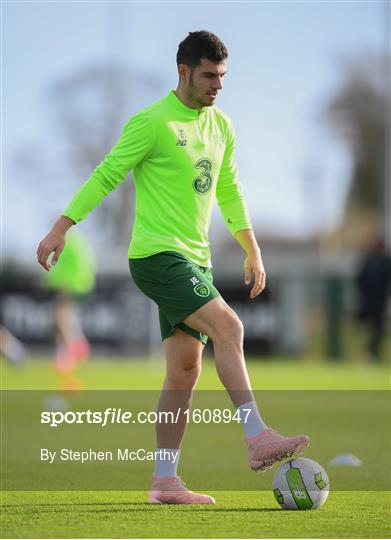 Republic of Ireland Training Session & Press Conference Republic of Ireland Training Session & Press Conference