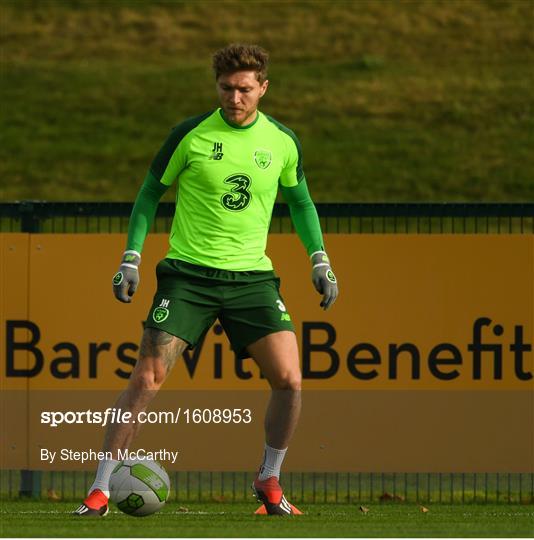 Republic of Ireland Training Session & Press Conference Republic of Ireland Training Session & Press Conference