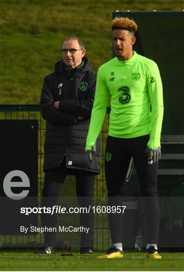 Republic of Ireland Training Session & Press Conference Republic of Ireland Training Session & Press Conference