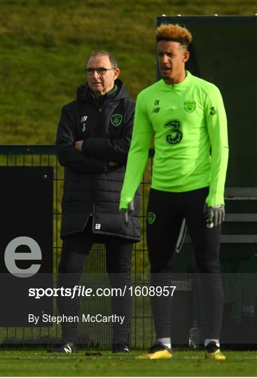 Republic of Ireland Training Session & Press Conference