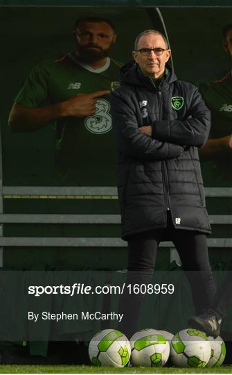 Republic of Ireland Training Session & Press Conference