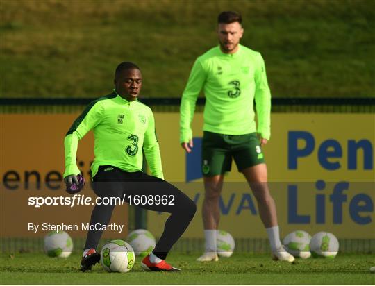 Republic of Ireland Training Session & Press Conference