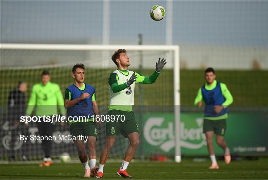 Republic of Ireland Training Session & Press Conference