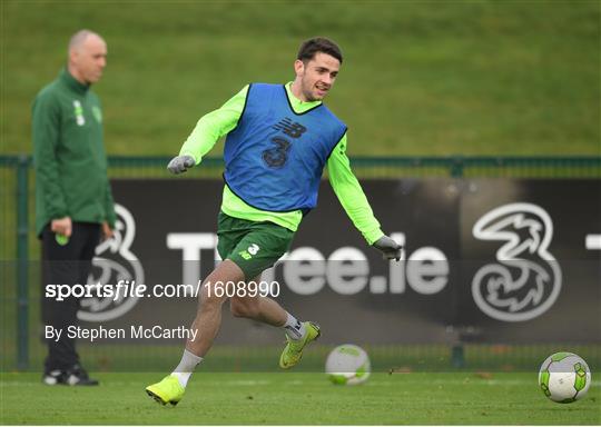 Republic of Ireland Training Session & Press Conference Republic of Ireland Training Session & Press Conference