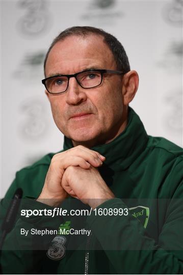 Republic of Ireland Training Session & Press Conference