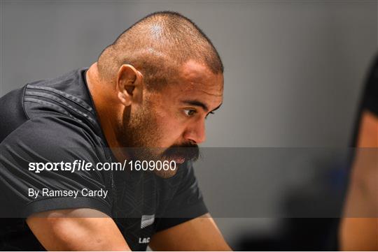 New Zealand Rugby Gym Session and Press Conference