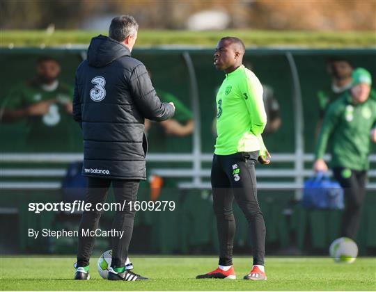 Republic of Ireland Training Session & Press Conference Republic of Ireland Training Session & Press Conference
