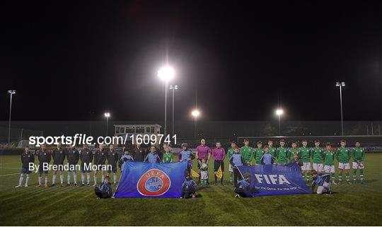 Republic of Ireland v Northern Ireland - U16 Victory Shield