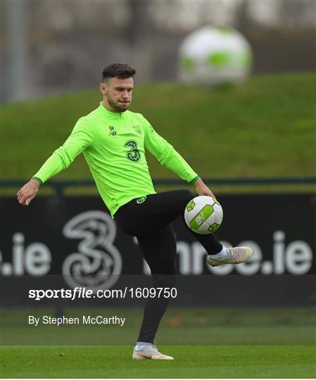 Republic of Ireland Training Session & Press Conference Republic of Ireland Training Session & Press Conference
