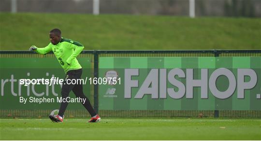 Republic of Ireland Training Session & Press Conference