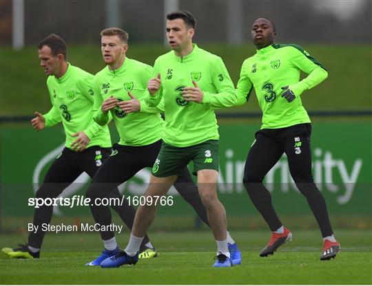 Republic of Ireland Training Session & Press Conference