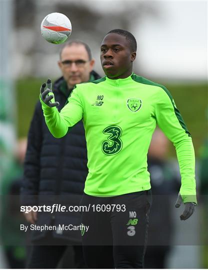 Republic of Ireland Training Session & Press Conference