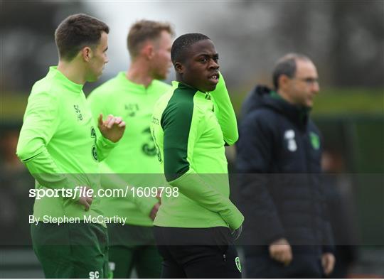 Republic of Ireland Training Session & Press Conference Republic of Ireland Training Session & Press Conference
