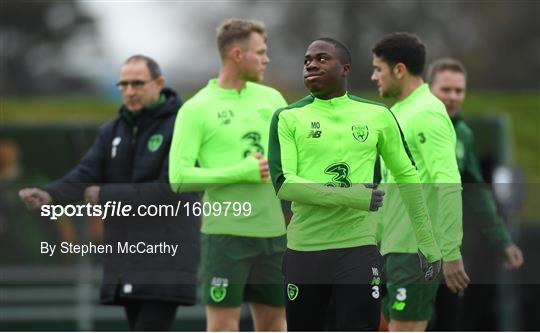 Republic of Ireland Training Session & Press Conference