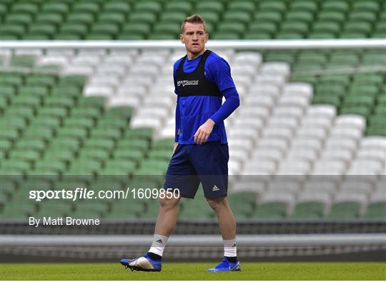 Northern Ireland Training and Press Conference