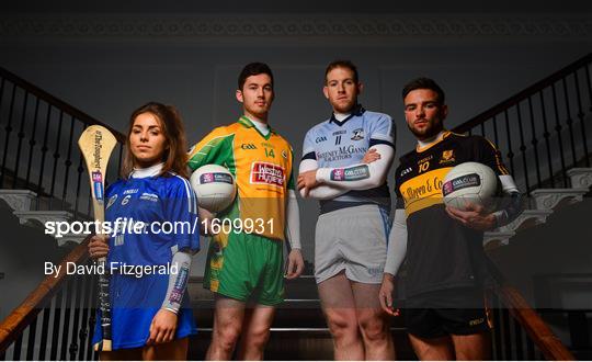 AIB GAA Club Championships 2018/2019 Provincial Finals Media day AIB GAA Club Championships 2018/2019 Provincial Finals Media day