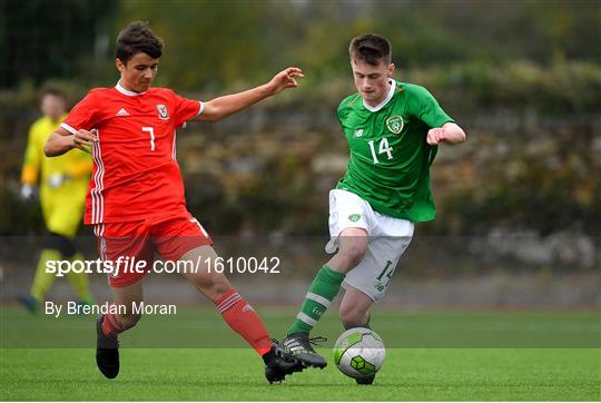 Republic of Ireland v Wales - U16 Victory Shield
