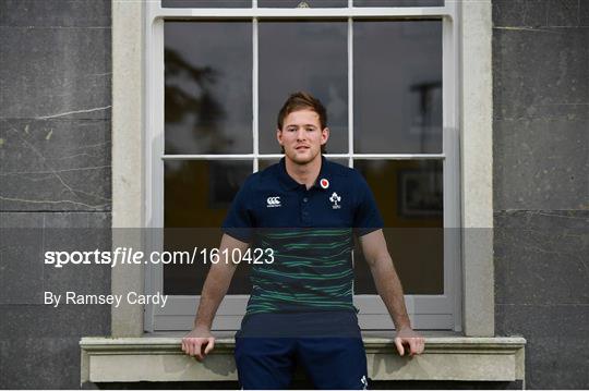 Ireland Rugby Squad Training and Press Conference