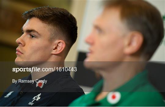 Ireland Rugby Squad Training and Press Conference Ireland Rugby Squad Training and Press Conference