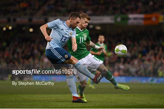 Republic of Ireland v Northern Ireland - International Friendly Republic of Ireland v Northern Ireland - International Friendly