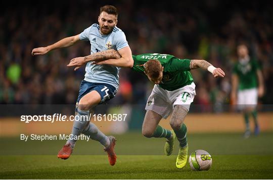 Republic of Ireland v Northern Ireland - International Friendly Republic of Ireland v Northern Ireland - International Friendly
