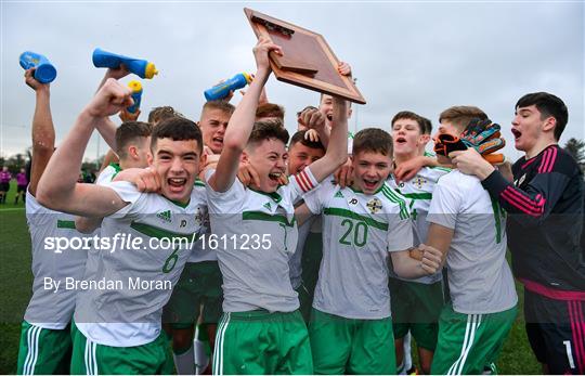 Northern Ireland v Wales - U16 Victory Shield
