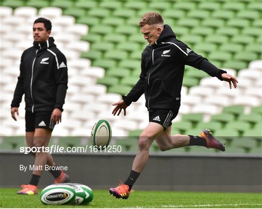 New Zealand Rugby Captain's Run and Press Conference