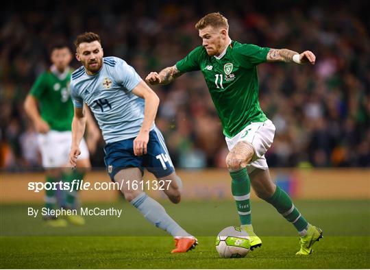 Republic of Ireland v Northern Ireland - International Friendly Republic of Ireland v Northern Ireland - International Friendly