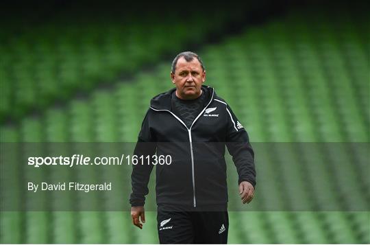 New Zealand Rugby Captain's Run and Press Conference