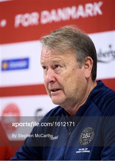 Denmark Training Session and Press Conference