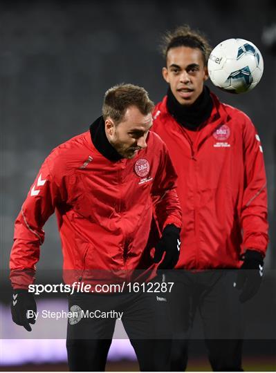 Denmark Training Session and Press Conference