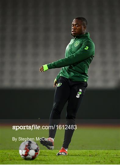 Republic of Ireland Training Session and Press Conference