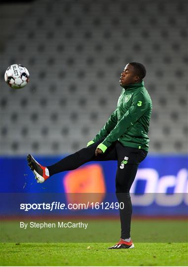 Republic of Ireland Training Session and Press Conference Republic of Ireland Training Session and Press Conference
