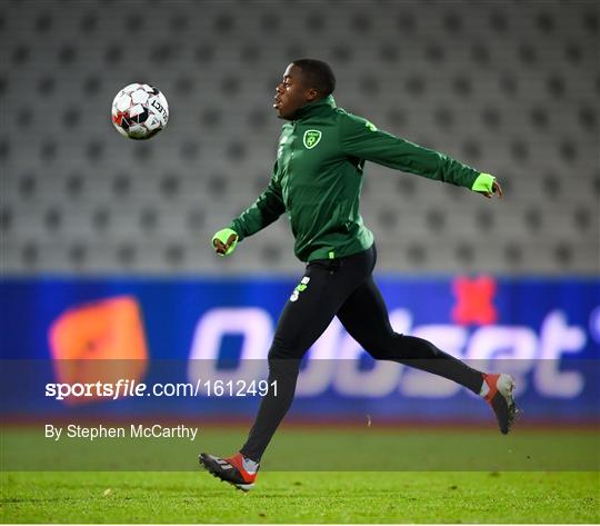 Republic of Ireland Training Session and Press Conference