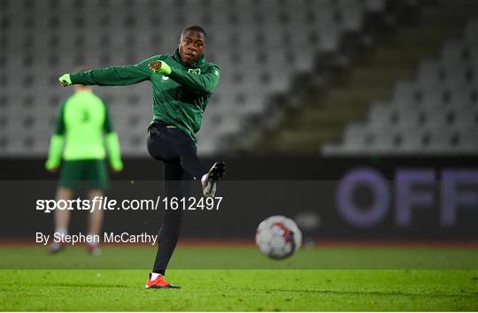 Republic of Ireland Training Session and Press Conference