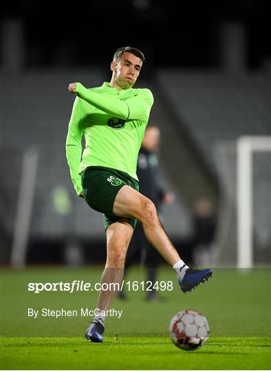 Republic of Ireland Training Session and Press Conference Republic of Ireland Training Session and Press Conference