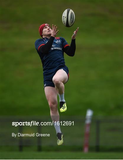 Munster Rugby Squad Training and Press Conference Munster Rugby Squad Training and Press Conference