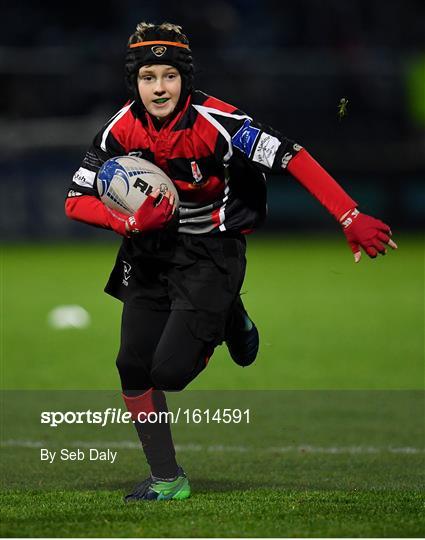 Bank of Ireland Half-Time Minis at Leinster v Ospreys - Guinness PRO14 Round 9