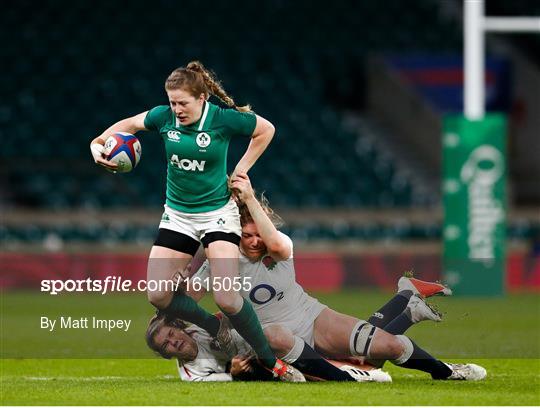 England v Ireland - Women's International Rugby