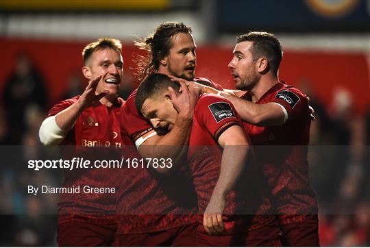 Munster v Edinburgh - Guinness PRO14 Round 10 Munster v Edinburgh - Guinness PRO14 Round 10